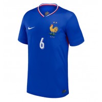 Camiseta Francia Eduardo Camavinga #6 Primera Equipación Eurocopa 2024 manga corta